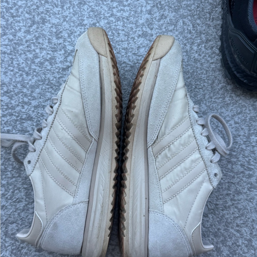 Adidas Men's Off-White SL72 suede Sneakers
